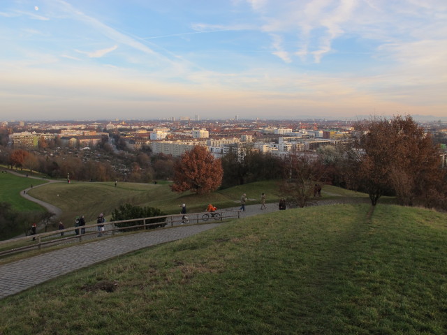 M&uuml;nchen vom Olympiaberg aus (24. Nov.)