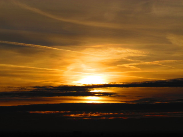vom Olympiaberg Richtung S&uuml;dwesten (24. Nov.)