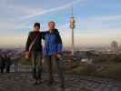 Julia und ich am Olympiaberg, 564 m (24. Nov.)