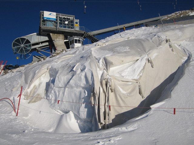 Talstation des Gletscher-Shuttles, 2.928 m