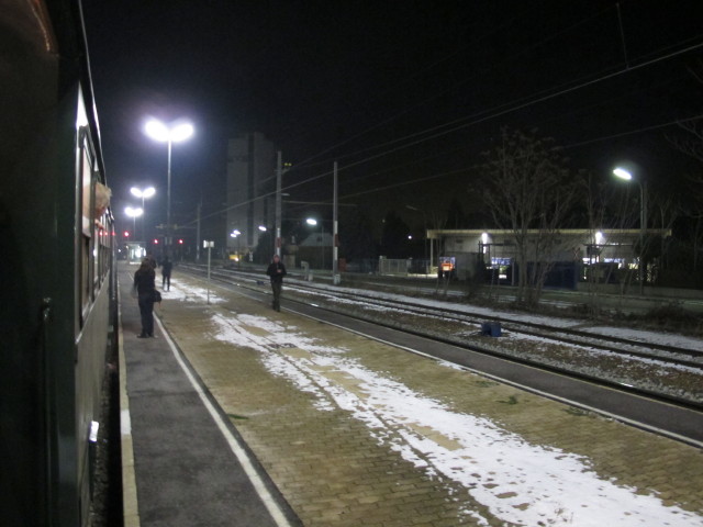 Bahnhof Himberg (9. Dez.)