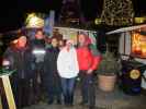 Wolfgang, Udo, Nadja, Andrea und ich am Wintermarkt