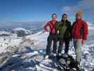 Ich, Axel und Erhard am Kastenwendenkopf, 2.329 m