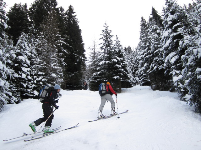 Martina und Erhard zwischen Brennerbad und Badalm