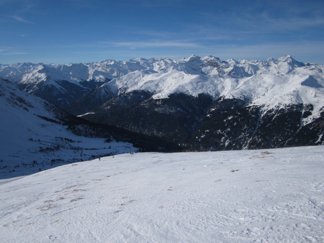 Erhard zwischen Enzianhütte und Flatschspitze