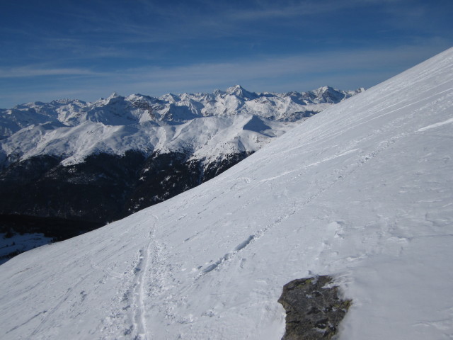 zwischen Enzianhütte und Flatschspitze