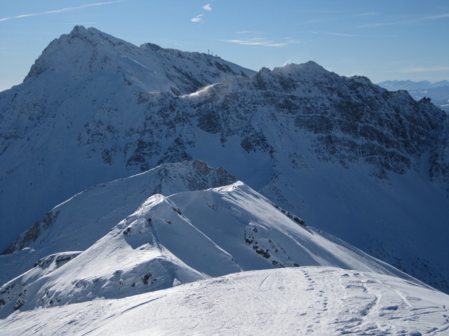 Erhard zwischen Enzianhütte und Flatschspitze