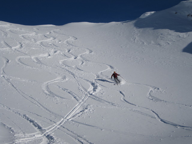 Erhard zwischen Flatschspitze und Enzianhütte