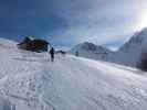 Martina zwischen Enzianhütte und Flatschspitze