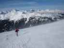 Erhard zwischen Enzianhütte und Flatschspitze