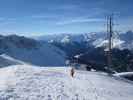 Martina zwischen Enzianhütte und Flatschspitze