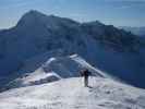 Erhard zwischen Enzianhütte und Flatschspitze