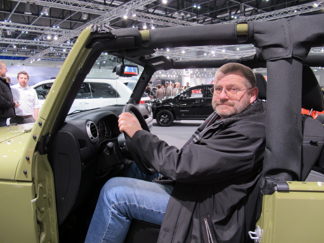 Franz im Jeep Wrangler 2,8 CRD Rubicon