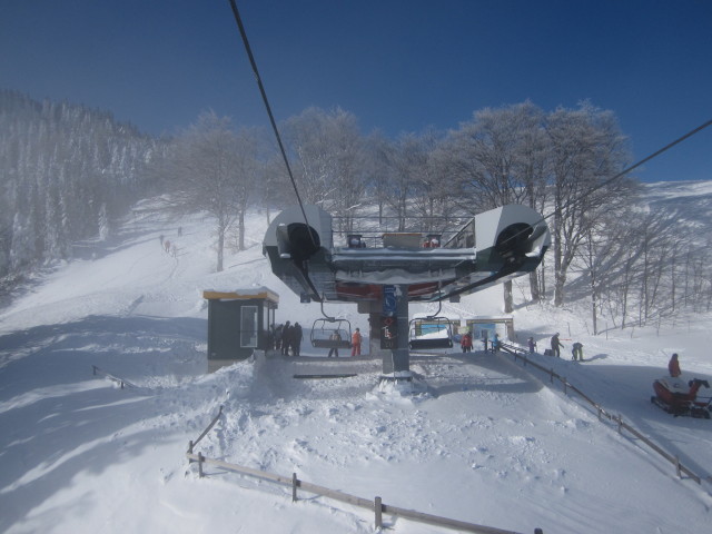 Bergstation der Salamander-Sesselbahn, 1.210 m