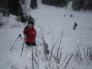 Michael und Christoph neben der Lahningpiste