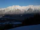 Innsbruck von der Olympiaabfahrt aus