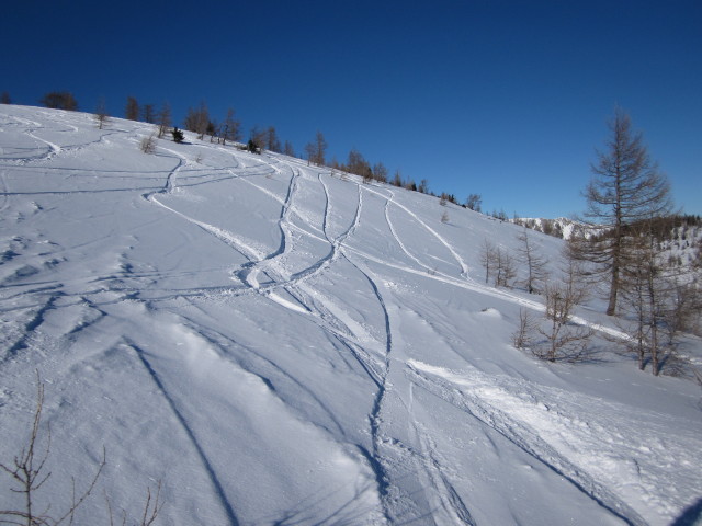 neben der Paradiesabfahrt