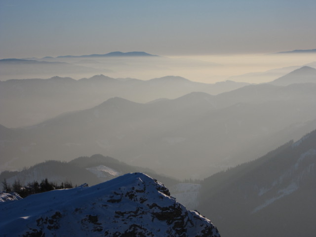 von der Schönleitenspitze Richtung Südwesten