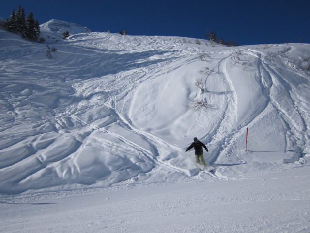 Markus neben der Luchere-Piste