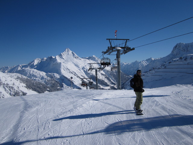 Markus auf der Graueggen-Piste