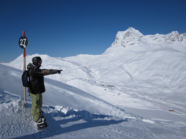 Markus auf der Piste 'Große Mulde'