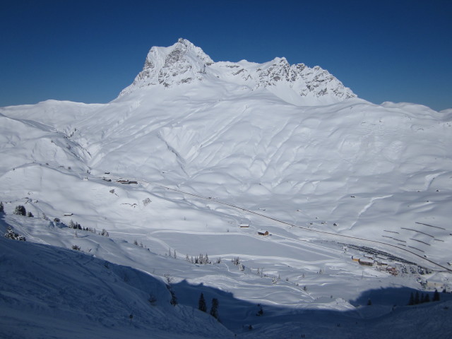 Widderstein von der Piste 'Große Mulde' aus