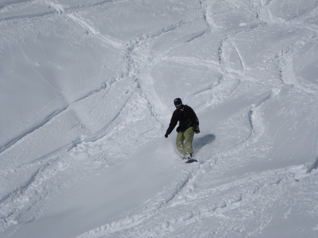 Markus neben der Auenfeld-Piste