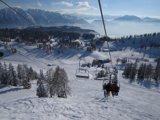 4er-Sesselbahn Schneiderkogel (14. Feb.)