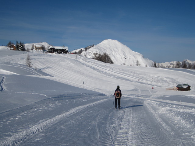 Daniela auf der Tauplitzsee-Piste (15. Feb.)