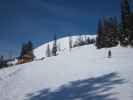 Daniela auf der Mitterstein-Piste (15. Feb.)