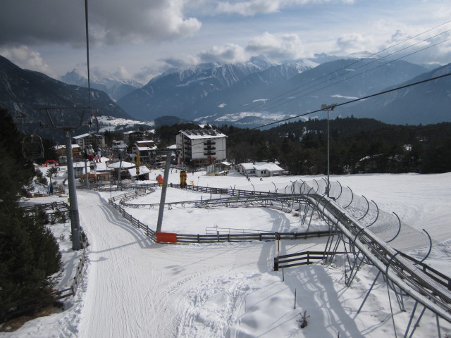 Alpine Coaster von der Untermarkter Alm-Bahn aus