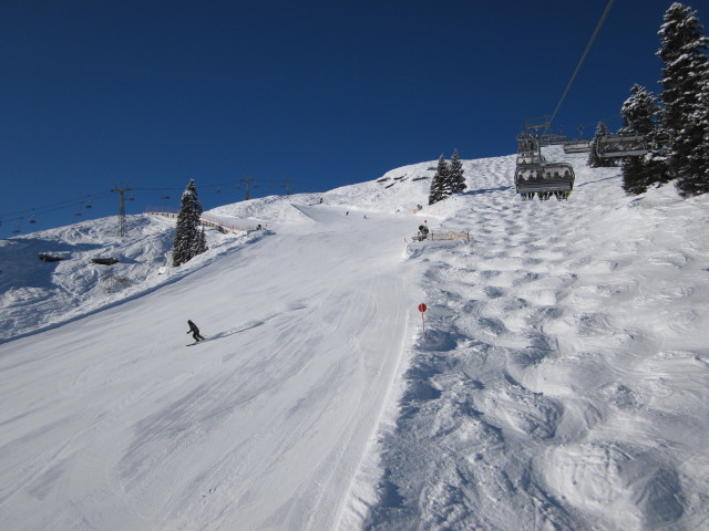 Piste 42 von der Madrisellabahn aus