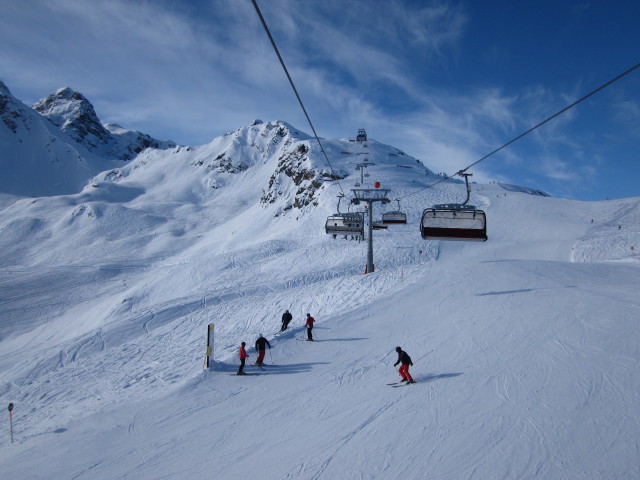 Piste 45 von der Rinderhüttenbahn aus