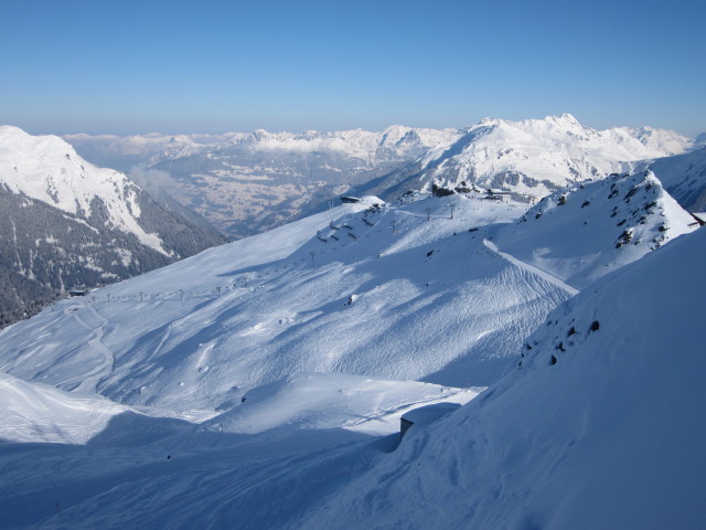 von der Bergstation der Rinderhüttenbahn Richtung Norden