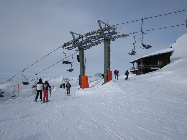 Bergstation der Sennigratbahn I, 2.300 m