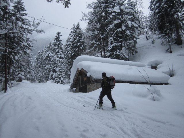 Axel auf der Salzbergstraße bei der III. Ladhütte