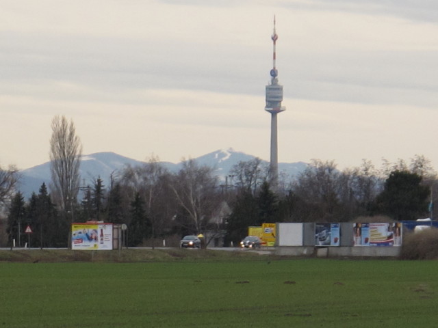 Unterberg von Süßenbrunn aus (1. Feb.)