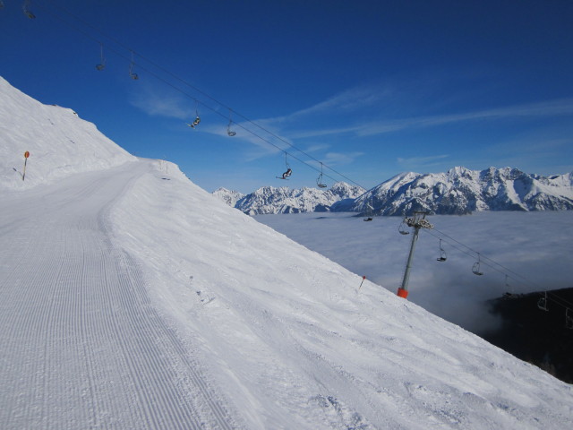 Pleisenbahn von der Pleisenabfahrt aus