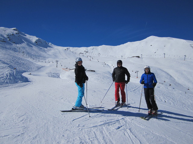 ?, ? und Stefan auf der Hoadlabfahrt I