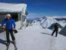 Stefan bei der Bergstation der Olympiabahn, 2.334 m