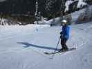 Stefan auf der Olympiaabfahrt Riesenslalom Damen