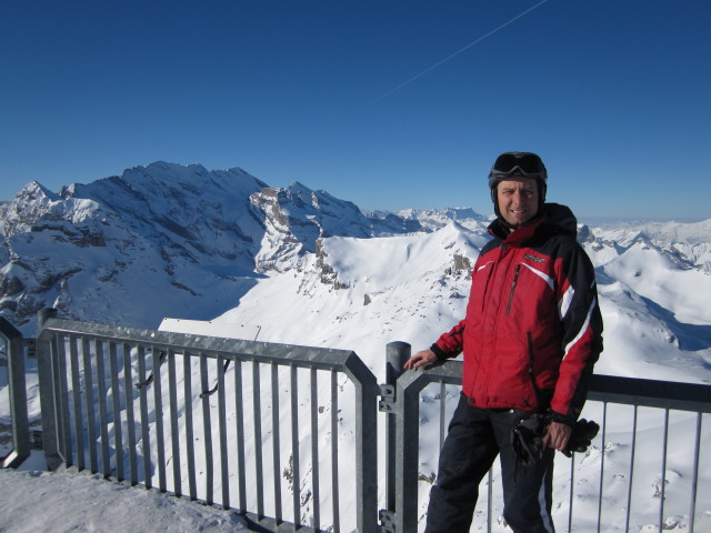 Ich am Schilthorn, 2.970 m (3. März)