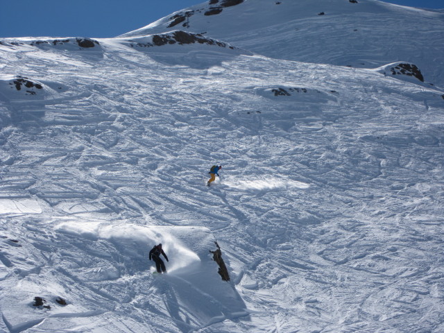 neben der Schilthornpiste (4. März)