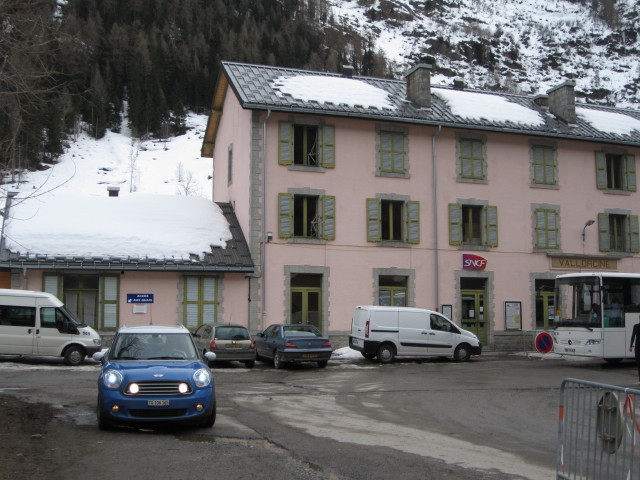 Bahnhof Vallorcine, 1.261 m (9. März)