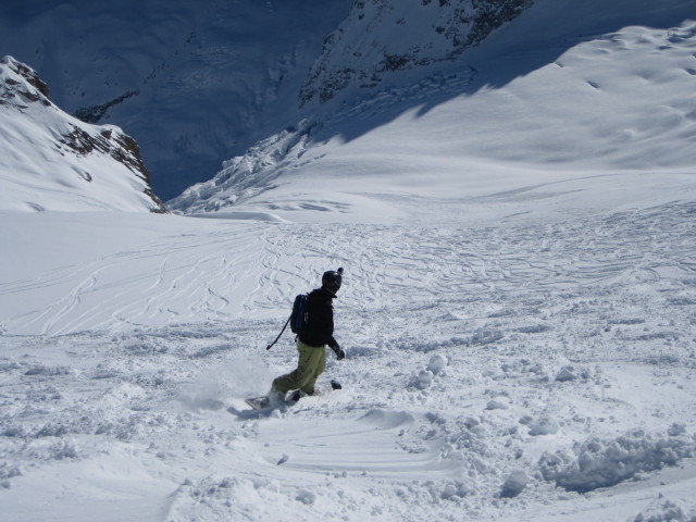 Markus im Vallée Blanche