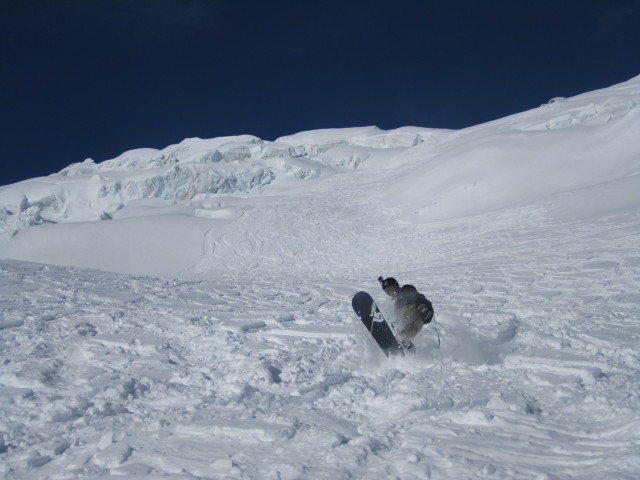 Markus im Vallée Blanche