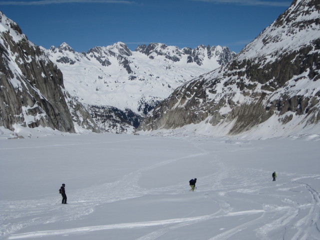 Markus im Mer de Glace