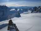 Vallée Blanche von der Aiguille du Midi aus