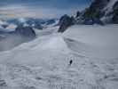 Markus im Vallée Blanche