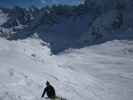 Markus im Vallée Blanche